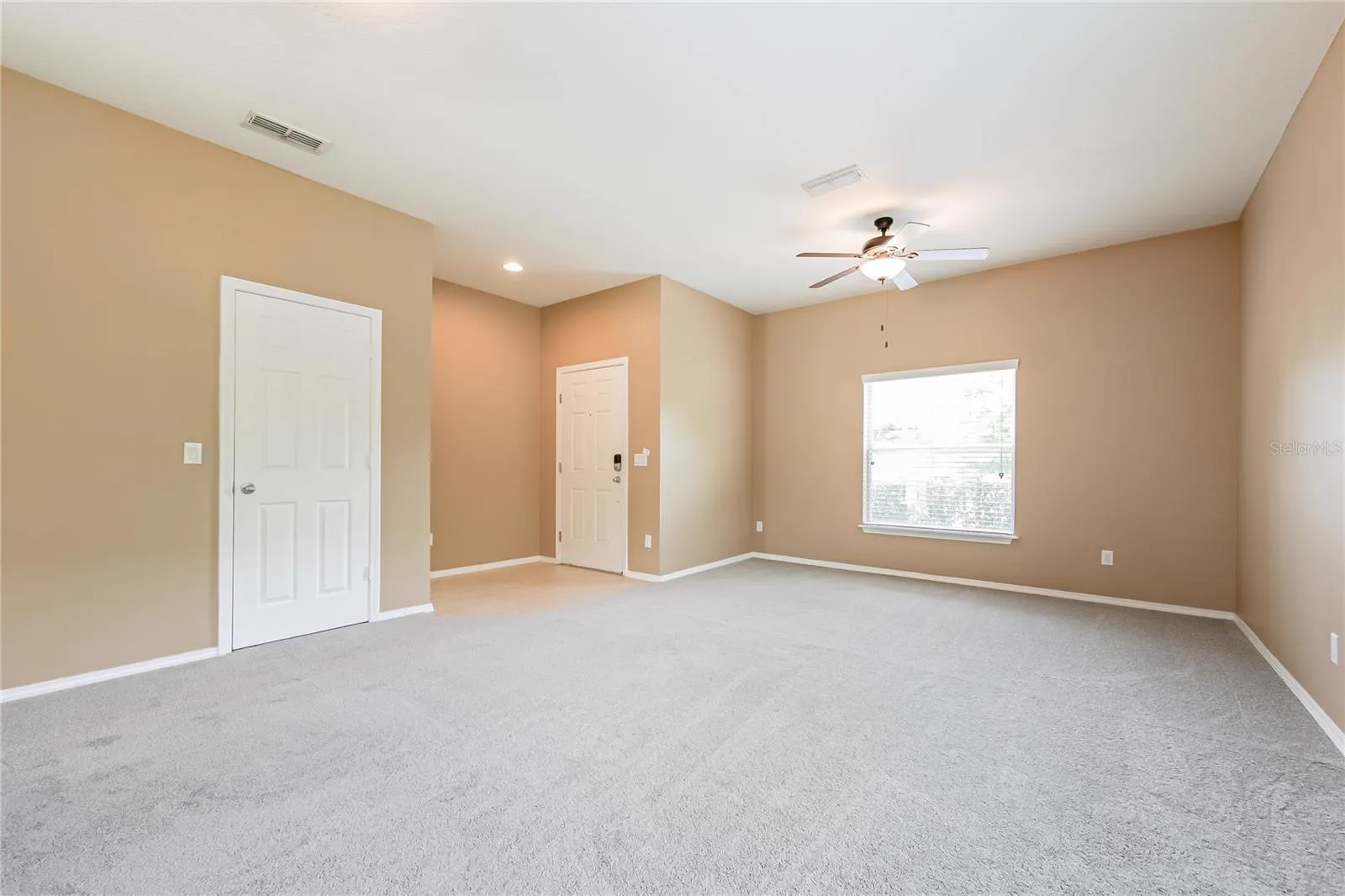Upstairs loft or bonus room at the Cheval Street home in Mount Dora, Florida