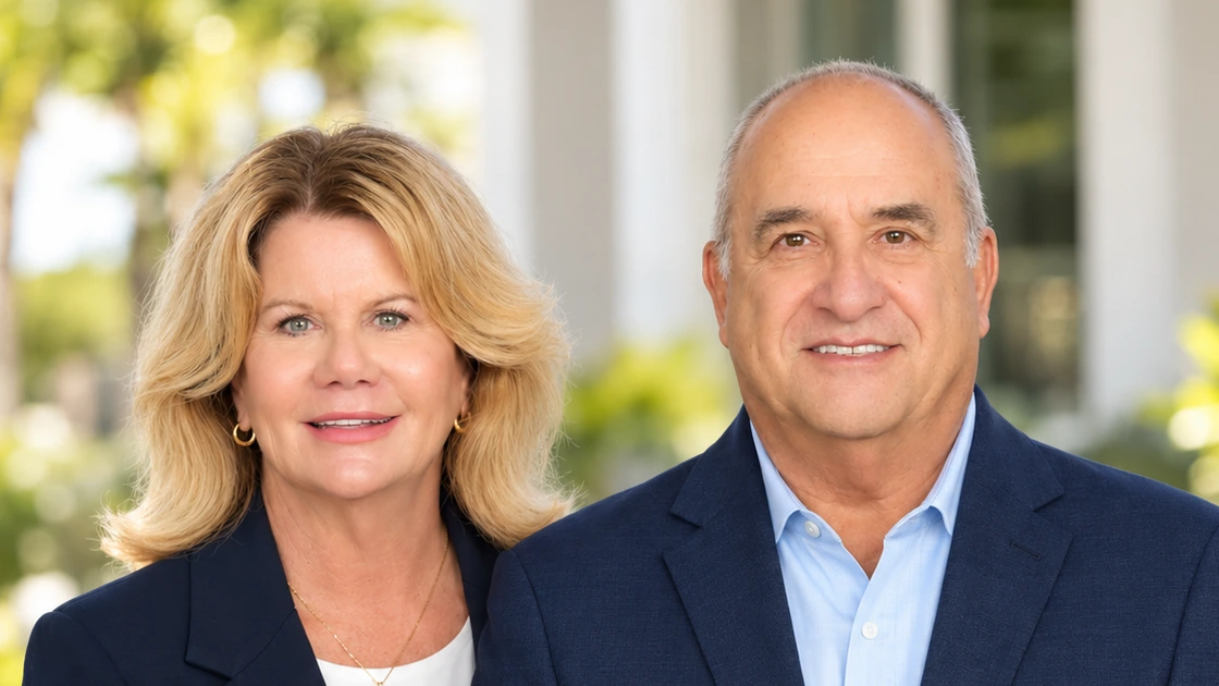 Eileen Wynne and Joe Iaconis of Worth Clark Realty